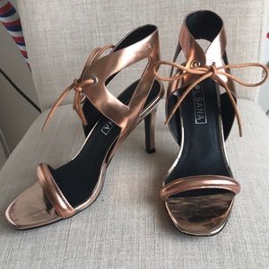 Sol Sana Rose Gold heels size 8